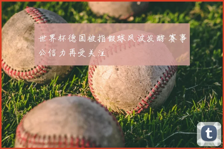 世界杯德国被指假球风波发酵 赛事公信力再受关注